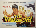 TEN FINGERS OF STEEL Cinema Quad Movie Poster