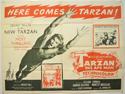 TARZAN THE APE MAN Cinema Quad Movie Poster