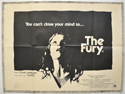 THE FURY Cinema Quad Movie Poster