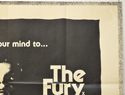 THE FURY (Top Right) Cinema Quad Movie Poster