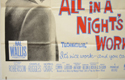 ALL IN A NIGHT’S WORK (Bottom Left) Cinema Quad Movie Poster