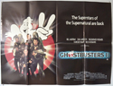 GHOSTBUSTERS II Cinema Quad Movie Poster