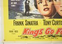 KINGS GO FORTH (Bottom Left) Cinema Quad Movie Poster