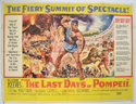 THE LAST DAYS OF POMPEII Cinema Quad Movie Poster