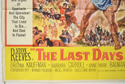 THE LAST DAYS OF POMPEII (Bottom Left) Cinema Quad Movie Poster