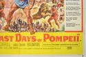 THE LAST DAYS OF POMPEII (Bottom Right) Cinema Quad Movie Poster