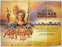 MAD MAX : BEYOND THUNDERDOME Cinema Quad Movie Poster