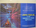 STAR TREK III : THE SEARCH FOR SPOCK Cinema Quad Movie Poster