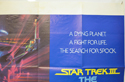 STAR TREK III : THE SEARCH FOR SPOCK (Top Right) Cinema Quad Movie Poster