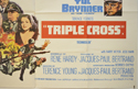 TRIPLE CROSS (Bottom Right) Cinema Quad Movie Poster