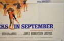 TWO WEEKS IN SEPTEMBER (Bottom Right) Cinema Quad Movie Poster