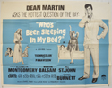 WHO’S BEEN SLEEPING IN MY BED Cinema Quad Movie Poster