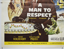 A MAN TO RESPECT / THE LAW ENFORCERS (Bottom Left) Cinema Quad Movie Poster