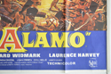 THE ALAMO (Bottom Right) Cinema Quad Movie Poster