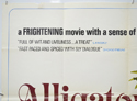 ALLIGATOR (Top Left) Cinema Quad Movie Poster