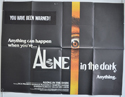 ALONE IN THE DARK Cinema Quad Movie Poster