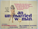 AN UNMARRIED WOMAN Cinema Quad Movie Poster