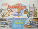 THE ARISTOCATS / THE LONDON CONNECTION Cinema Quad Movie Poster