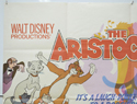 THE ARISTOCATS / THE LONDON CONNECTION (Top Left) Cinema Quad Movie Poster