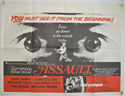 ASSAULT Cinema Quad Movie Poster