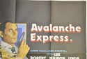 AVALANCHE EXPRESS (Top Right) Cinema Quad Movie Poster