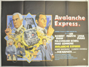 AVALANCHE EXPRESS Cinema Quad Movie Poster