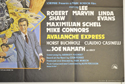 AVALANCHE EXPRESS (Bottom Right) Cinema Quad Movie Poster