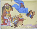 BASIL THE GREAT MOUSE DETECTIVE (Bottom Left) Cinema Quad Movie Poster