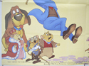 BASIL THE GREAT MOUSE DETECTIVE (Bottom Left) Cinema Quad Movie Poster