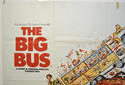 THE BIG BUS (Top Left) Cinema Quad Movie Poster