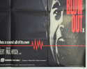 BLOW OUT (Bottom Right) Cinema Quad Movie Poster