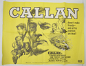 CALLAN Cinema Quad Movie Poster