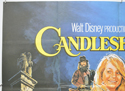 CANDLESHOE / ALICE IN WONDERLAND (Top Left) Cinema Quad Movie Poster