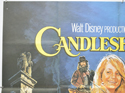 CANDLESHOE / ALICE IN WONDERLAND (Top Left) Cinema Quad Movie Poster