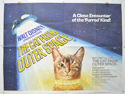 THE CAT FROM OUTER SPACE Cinema Quad Movie Poster