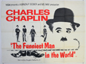 CHARLES CHAPLIN : THE FUNNIEST MAN IN THE WORLD Cinema Quad Movie Poster