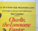 CHARLIE THE LONESOME COUGAR (Top Right) Cinema Quad Movie Poster