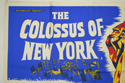 COLOSSUS OF NEW YORK (Top Left) Cinema Quad Movie Poster
