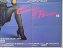 CRIMES OF PASSION (Bottom Right) Cinema Quad Movie Poster