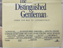 THE DISTINGUISHED GENTLEMAN (Bottom Right) Cinema Quad Movie Poster