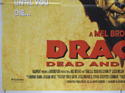 DRACULA DEAD AND LOVING IT (Bottom Left) Cinema Quad Movie Poster