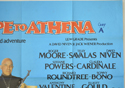 ESCAPE TO ATHENA (Top Right) Cinema Quad Movie Poster