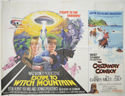 ESCAPE TO WITCH MOUNTAIN / THE CASTAWAY COWBOY Cinema Quad Movie Poster