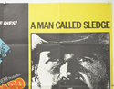 THE EXECUTIONER / A MAN CALLED SLEDGE (Top Right) Cinema Quad Movie Poster