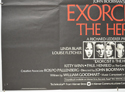EXORCIST II : THE HERETIC (Bottom Left) Cinema Quad Movie Poster
