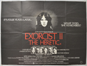 EXORCIST II : THE HERETIC Cinema Quad Movie Poster