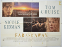 FAR AND AWAY Cinema Quad Movie Poster