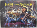 FLIGHT OF THE NAVIGATOR Cinema Quad Movie Poster
