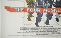 THE FOUR MUSKETEERS (Bottom Left) Cinema Quad Movie Poster