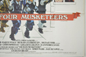 THE FOUR MUSKETEERS (Bottom Right) Cinema Quad Movie Poster